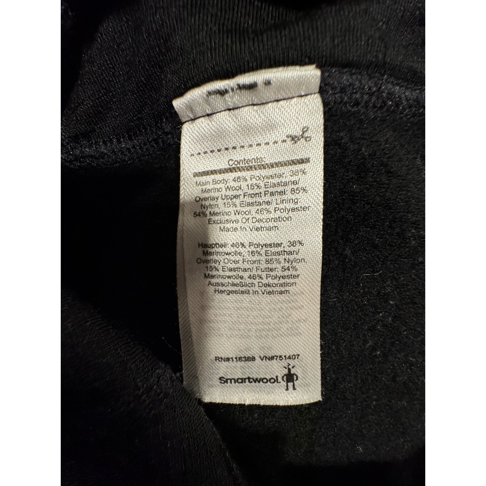 Smartwool Women's Merino Sport Fleece Wind Tights Size Medium Black - Picture 8 of 9